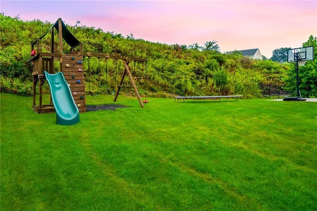 a front view of house with yard