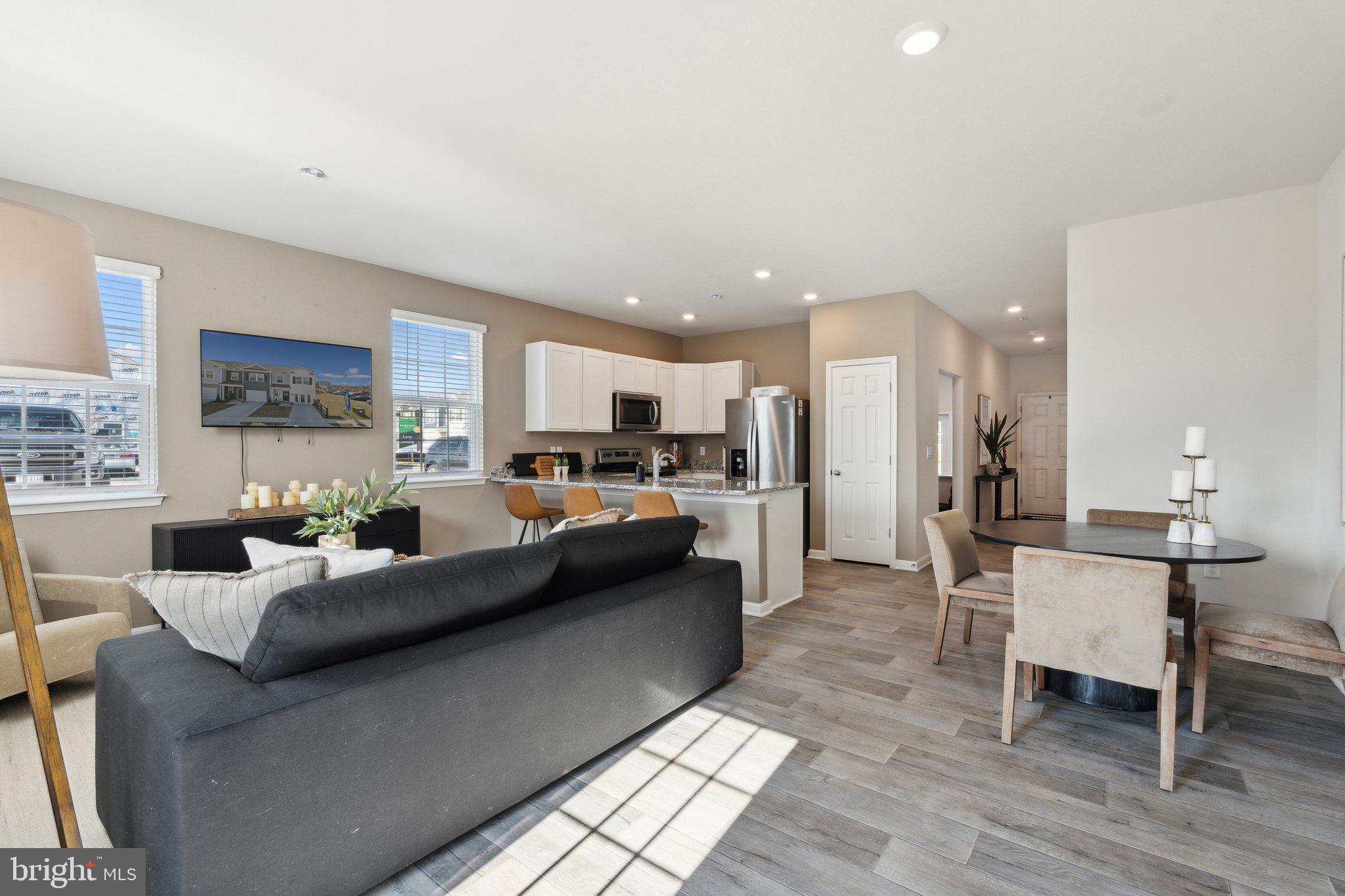 128 Rae Court Luray, VA 22835 - Photo 11 of 30 a living room with furniture and kitchen view