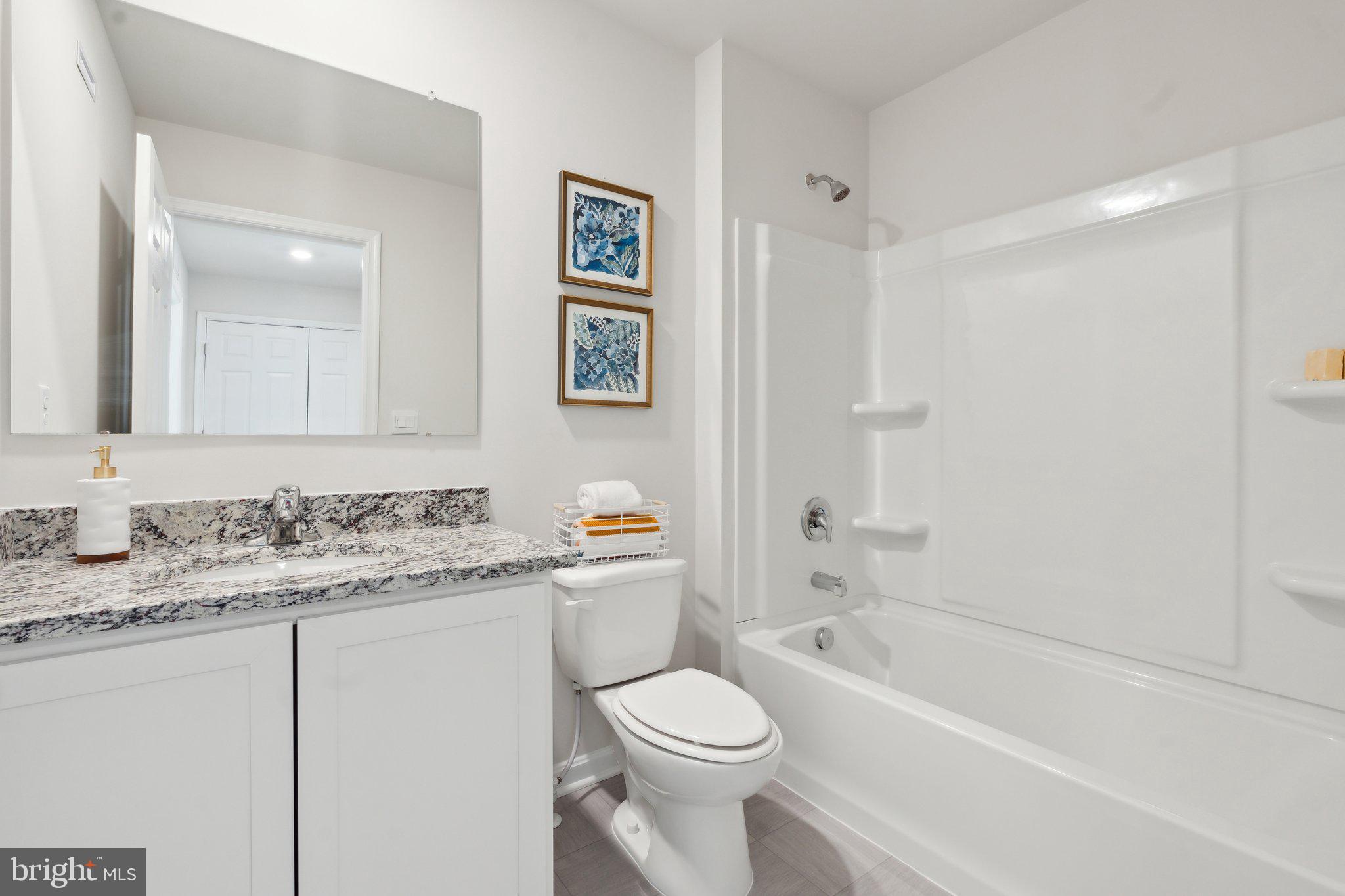 128 Rae Court Luray, VA 22835 - Photo 18 of 30 a bathroom with a sink toilet and shower