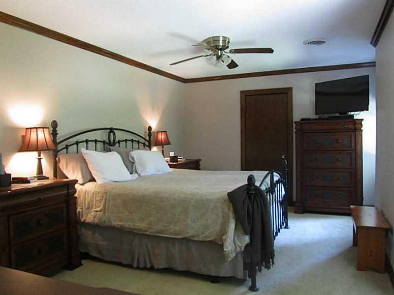 120 South Camp Run Road Fombell, PA 16123 - Photo 11 of 25 Master Bedroom. Spacious Master Bedroom Suite with walk-in closet, crown molding and ceiling fan/light. Private Master Bath.