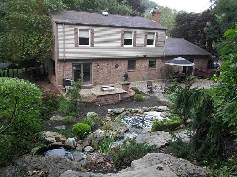120 South Camp Run Road Fombell, PA 16123 - Photo 16 of 25 Exterior Back. Relax and enjoy this peaceful setting!