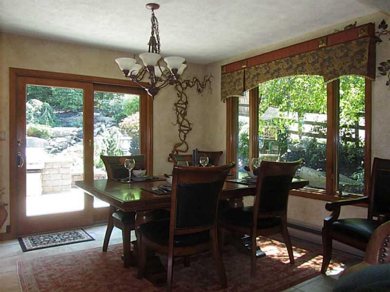120 South Camp Run Road Fombell, PA 16123 - Photo 8 of 25 Dining Room. Bright Breakfast Room with large window and sliding door to waterfall and gas grille!