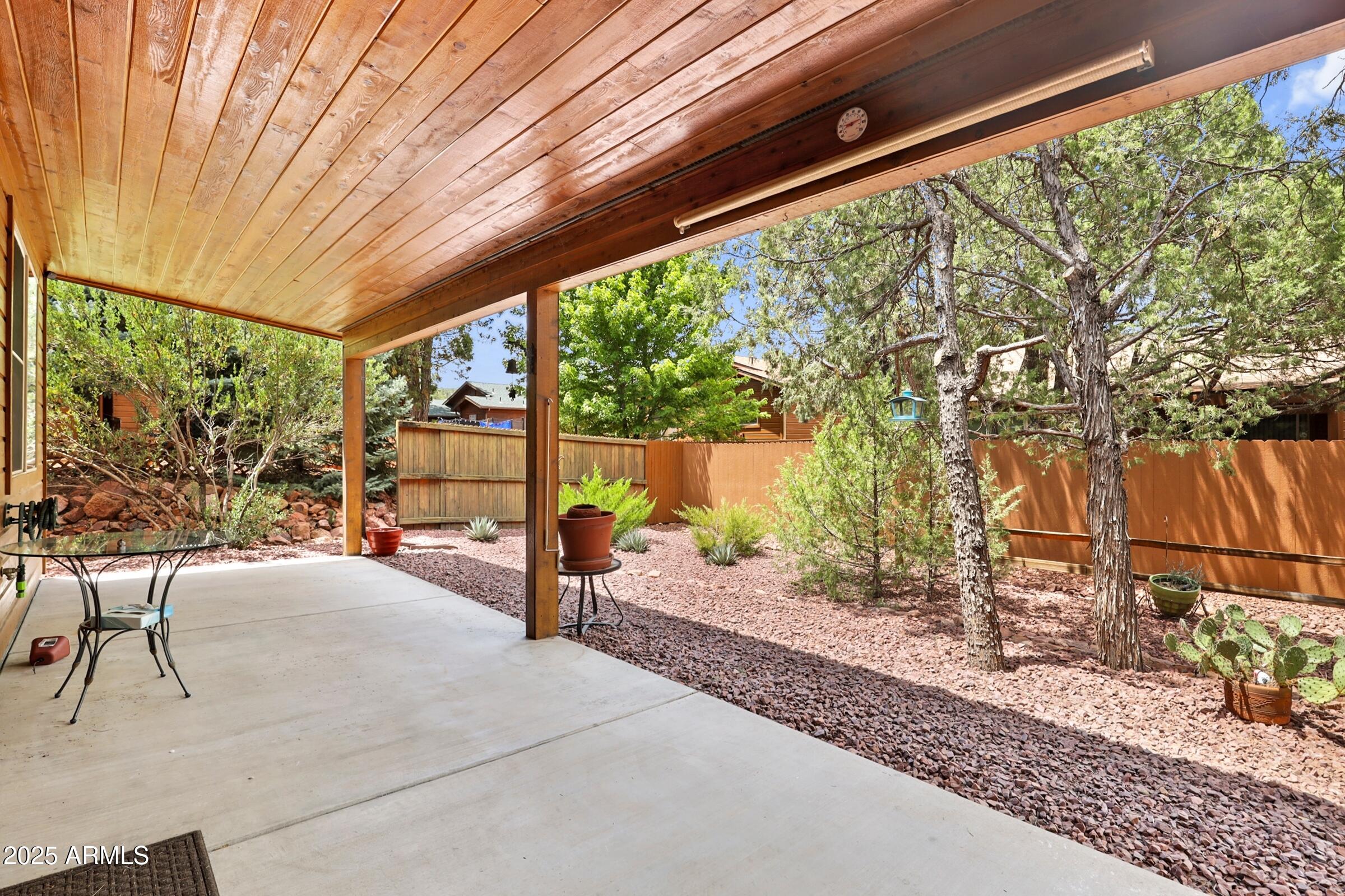 300 West Cody Circle Payson, AZ 85541 - Photo 8 of 25 a view of a backyard with sitting area