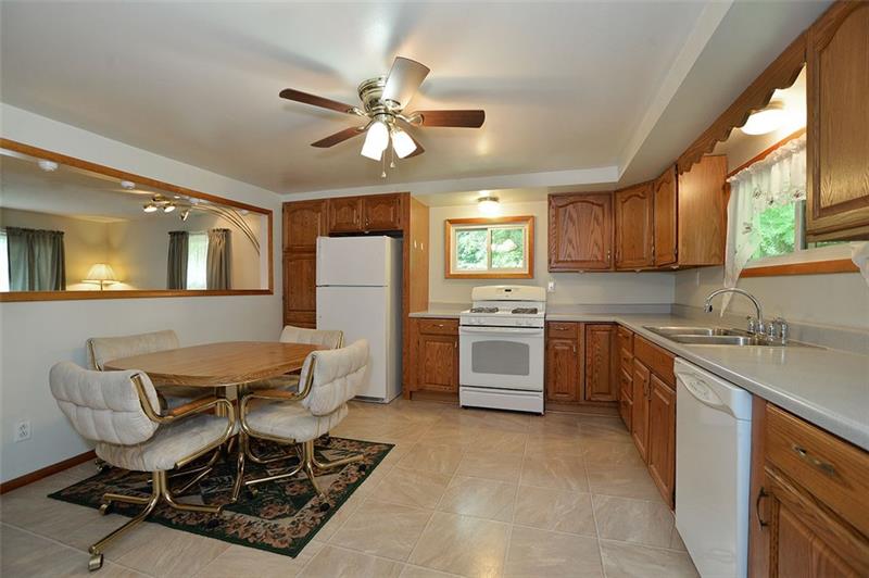 117 Landell Street Rochester, PA 15074 - Photo 6 of 19 Clean and bright kitchen with plenty of cabinets.