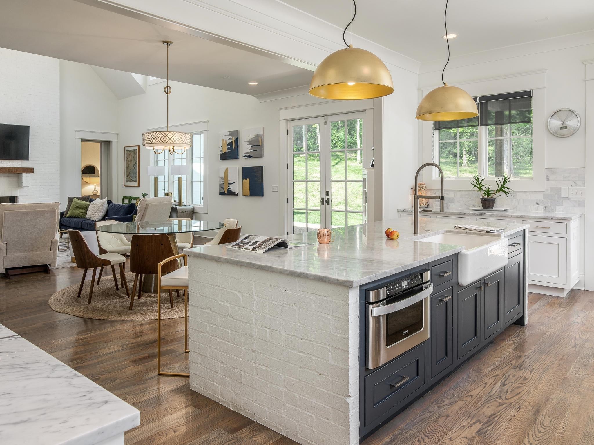 3520 Trimble Road Nashville, TN 37215 - Photo 12 of 44 a kitchen with stove and cabinets