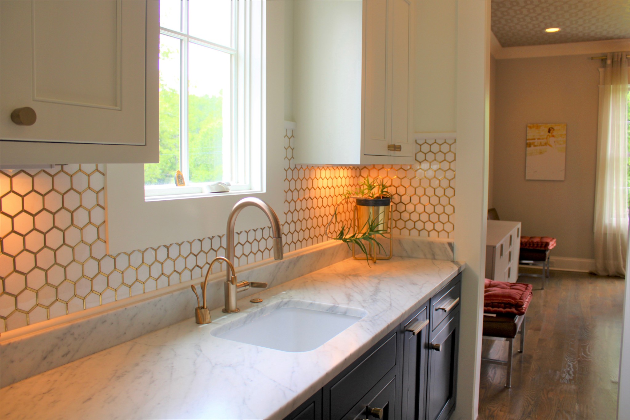 3520 Trimble Road Nashville, TN 37215 - Photo 14 of 44 a bathroom with a sink and a bathtub