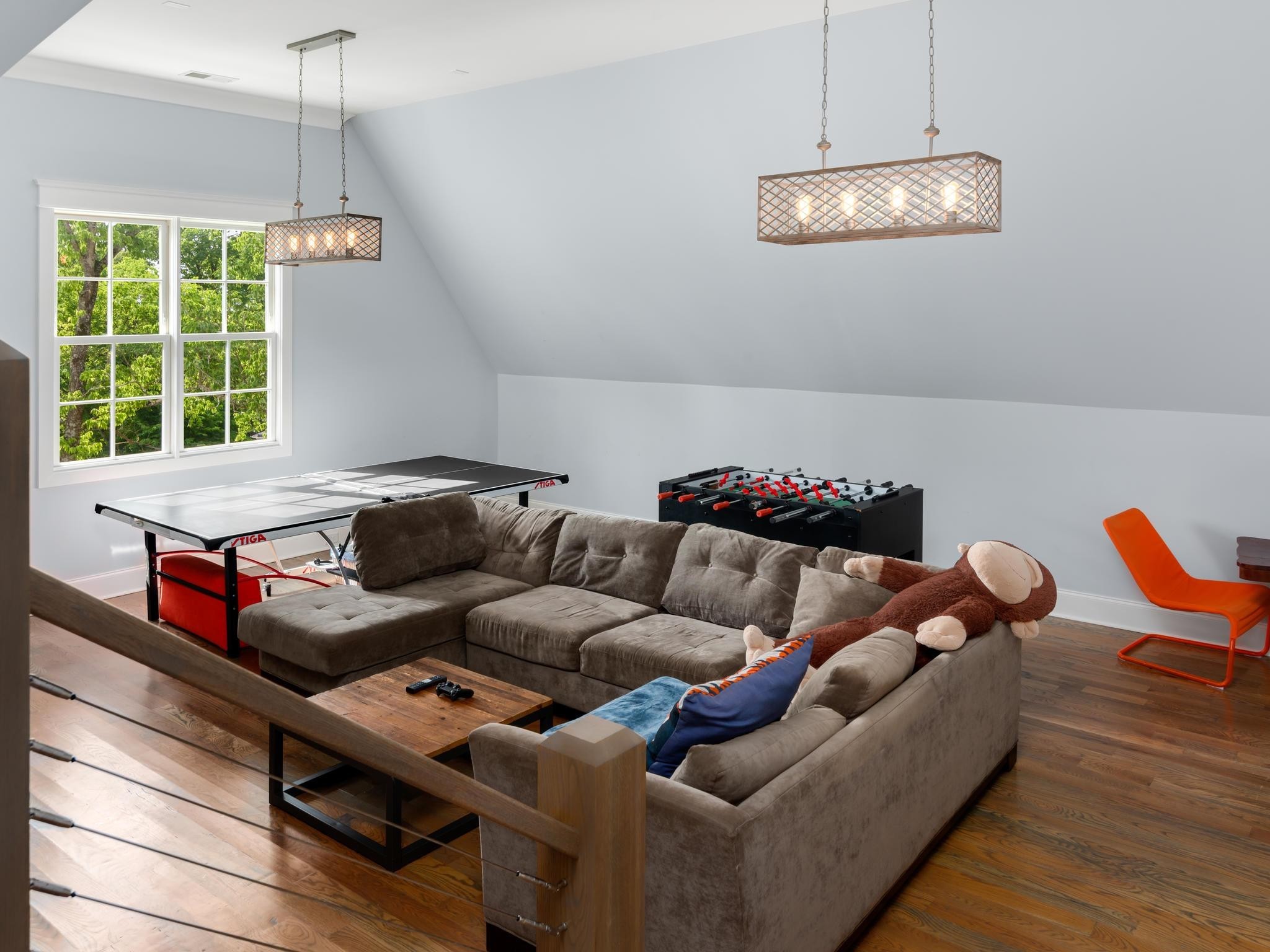 3520 Trimble Road Nashville, TN 37215 - Photo 37 of 44 a living room with furniture a window and a chandelier