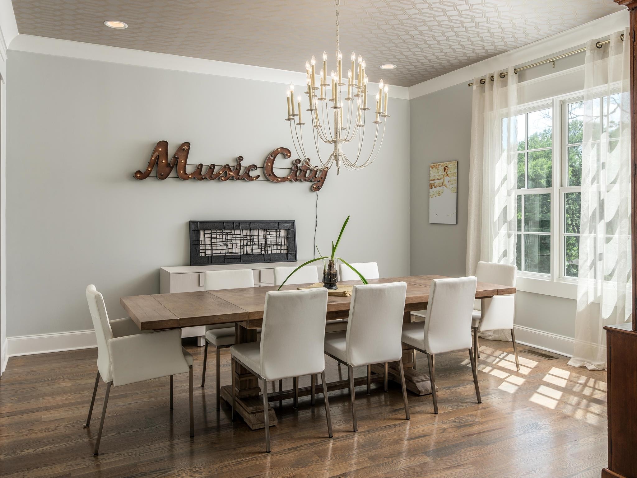 3520 Trimble Road Nashville, TN 37215 - Photo 6 of 44 a view of a dining room with furniture window and wooden floor