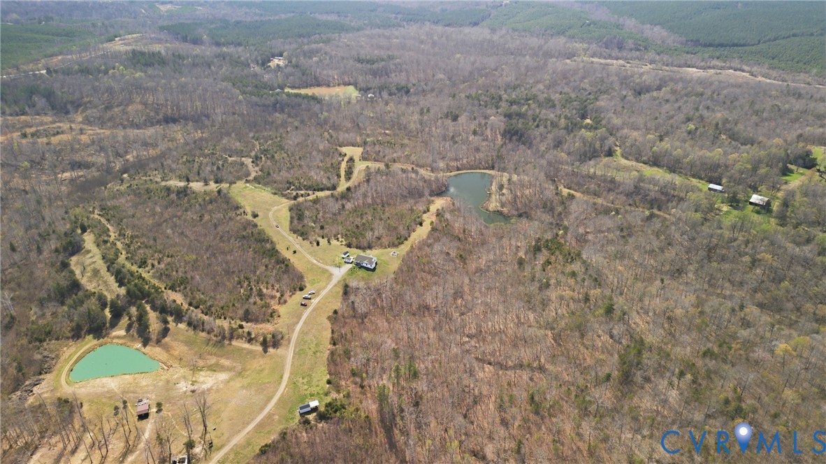 2092 Leigh Mountain Road Green Bay, VA 23942 - Photo 67 of 72 a aerial view of a yard