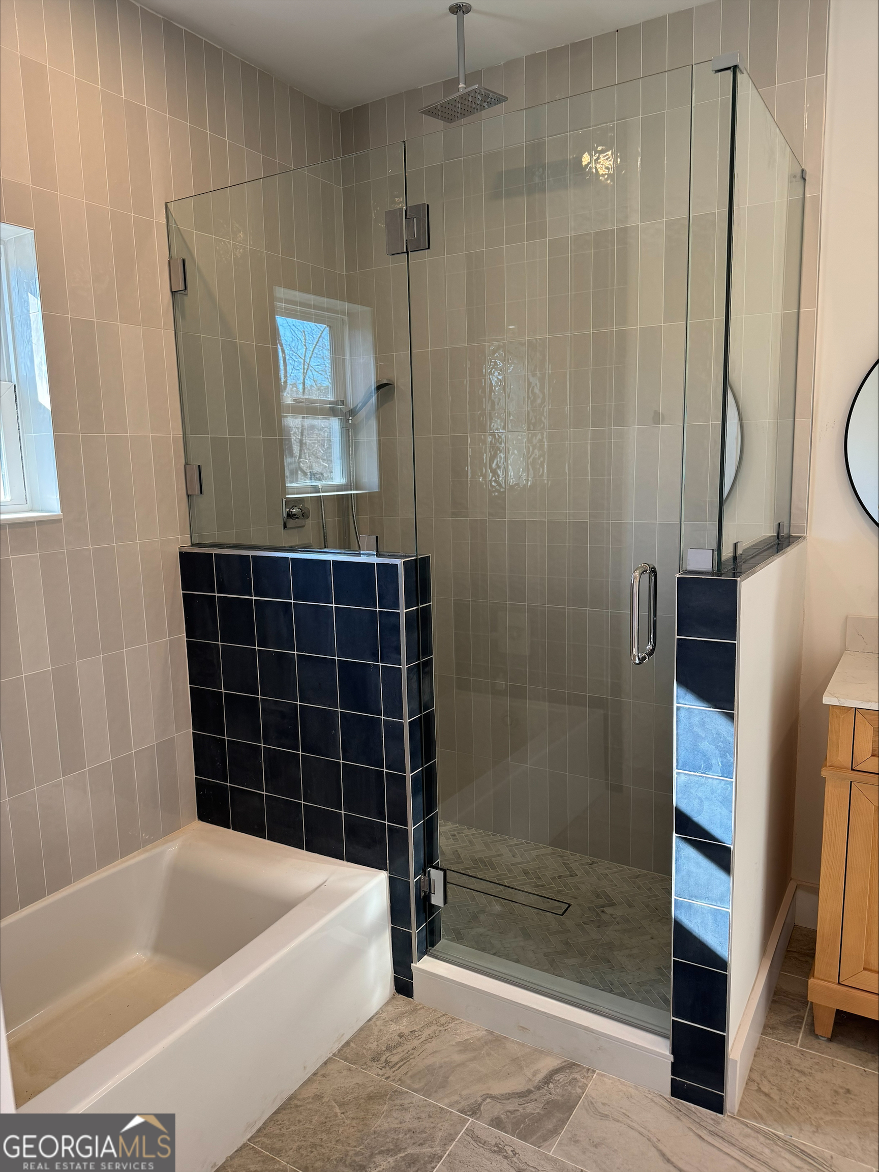 1705 Old Northcutt Road, Unit TR A Ellijay, GA 30536 - Photo 17 of 29 a bathroom with a bathtub and a shower