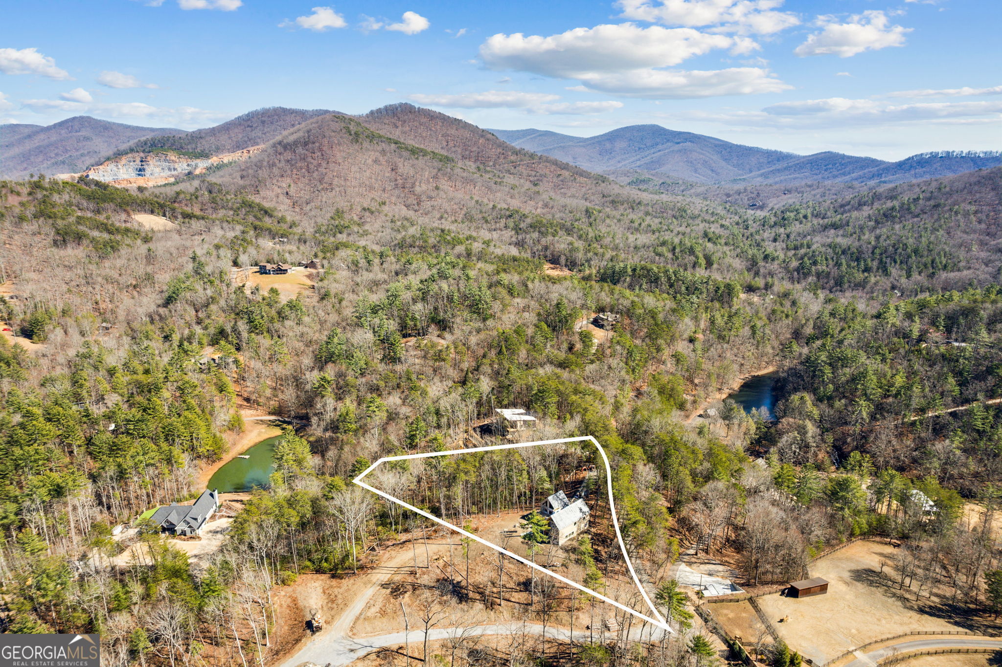 1705 Old Northcutt Road, Unit TR A Ellijay, GA 30536 - Photo 19 of 29 a view of a city with mountain