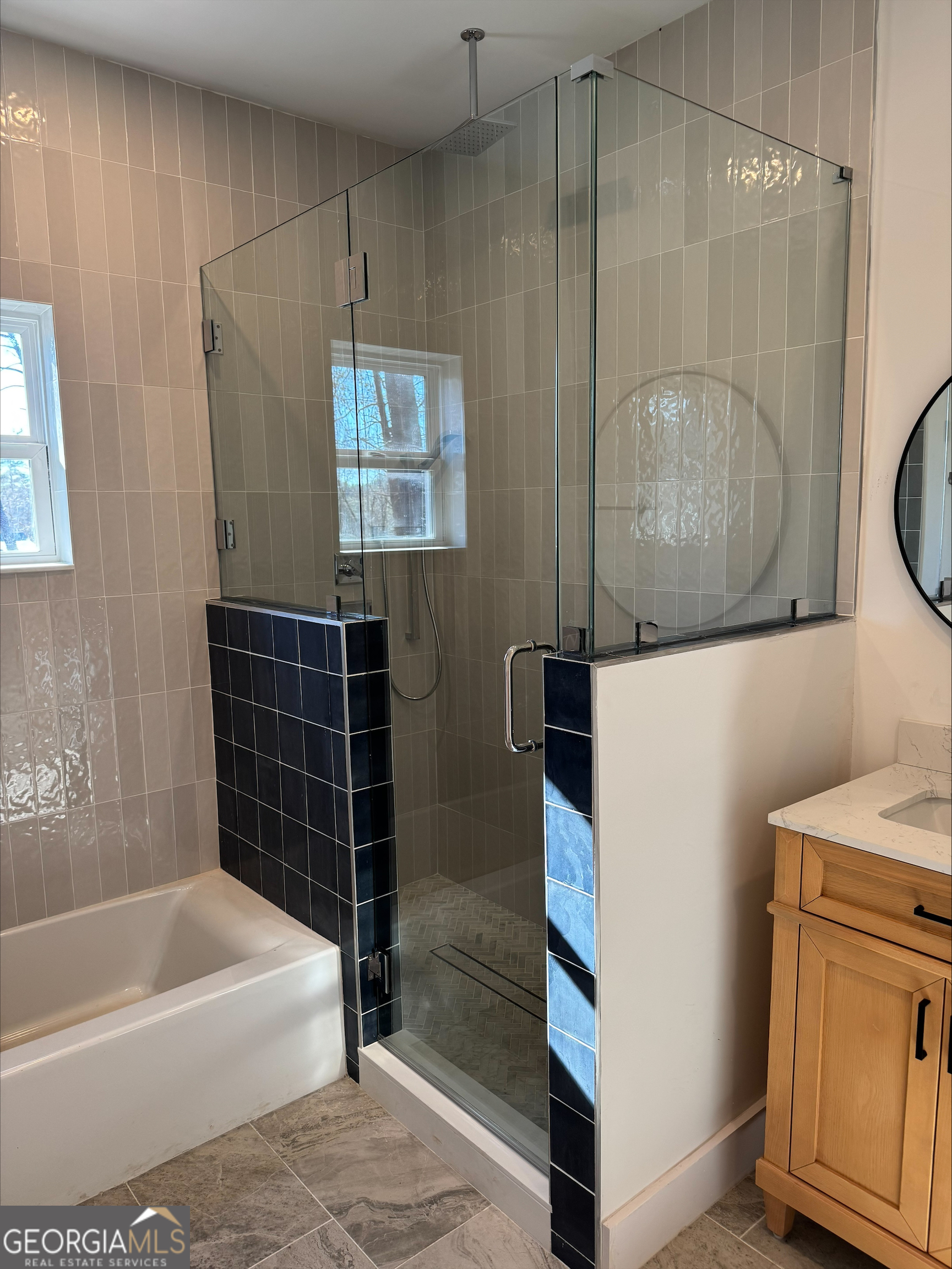 1705 Old Northcutt Road, Unit TR A Ellijay, GA 30536 - Photo 22 of 29 a bathroom with a sink a toilet and shower