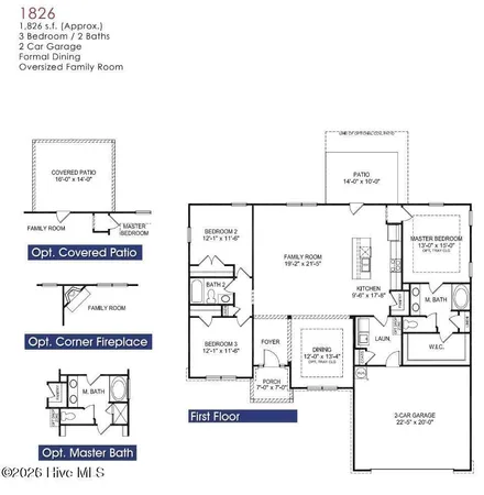 $362,750 | 1030 Wood Creek Road Northeast, Leland, NC 28451