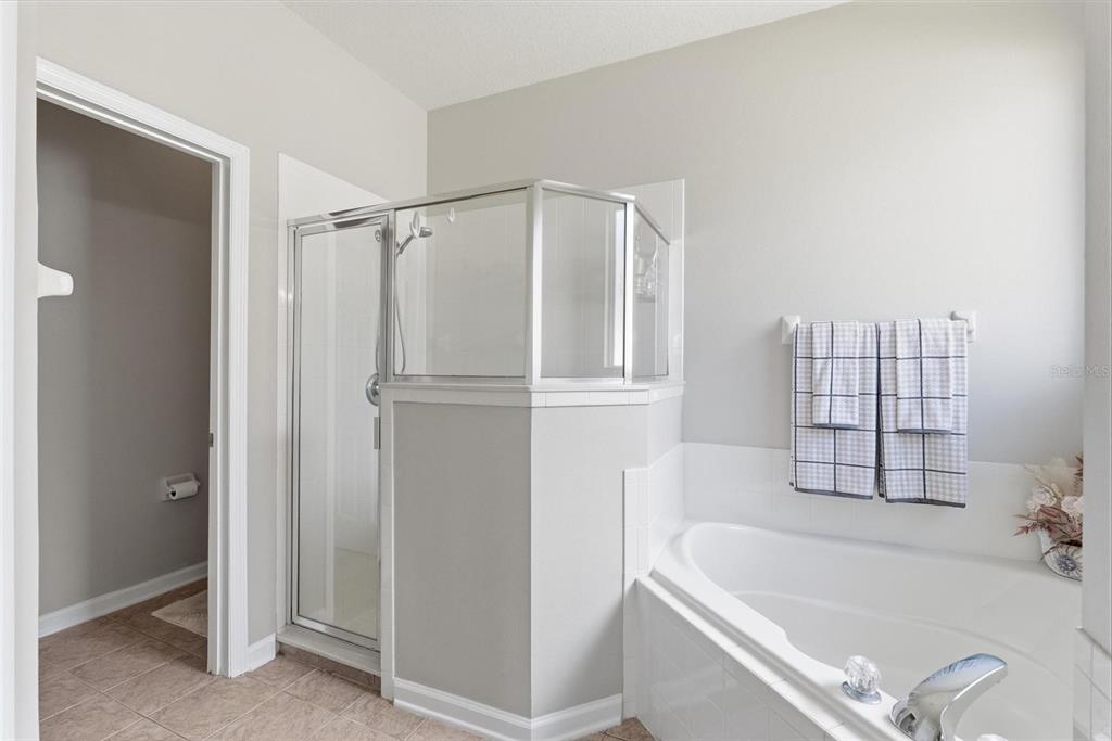 207 Coleton Lane DeLand, FL 32724 - Photo 32 of 65 a bathroom with a bathtub and a shower