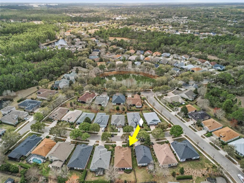 207 Coleton Lane DeLand, FL 32724 - Photo 58 of 65 an aerial view of residential houses with outdoor space