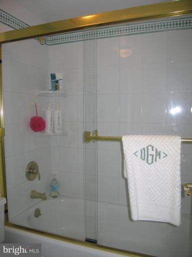 1077 30th Street Northwest, Unit 304 Washington, DC 20007 - Photo 11 of 27 a bathroom with a shower and a bath tub
