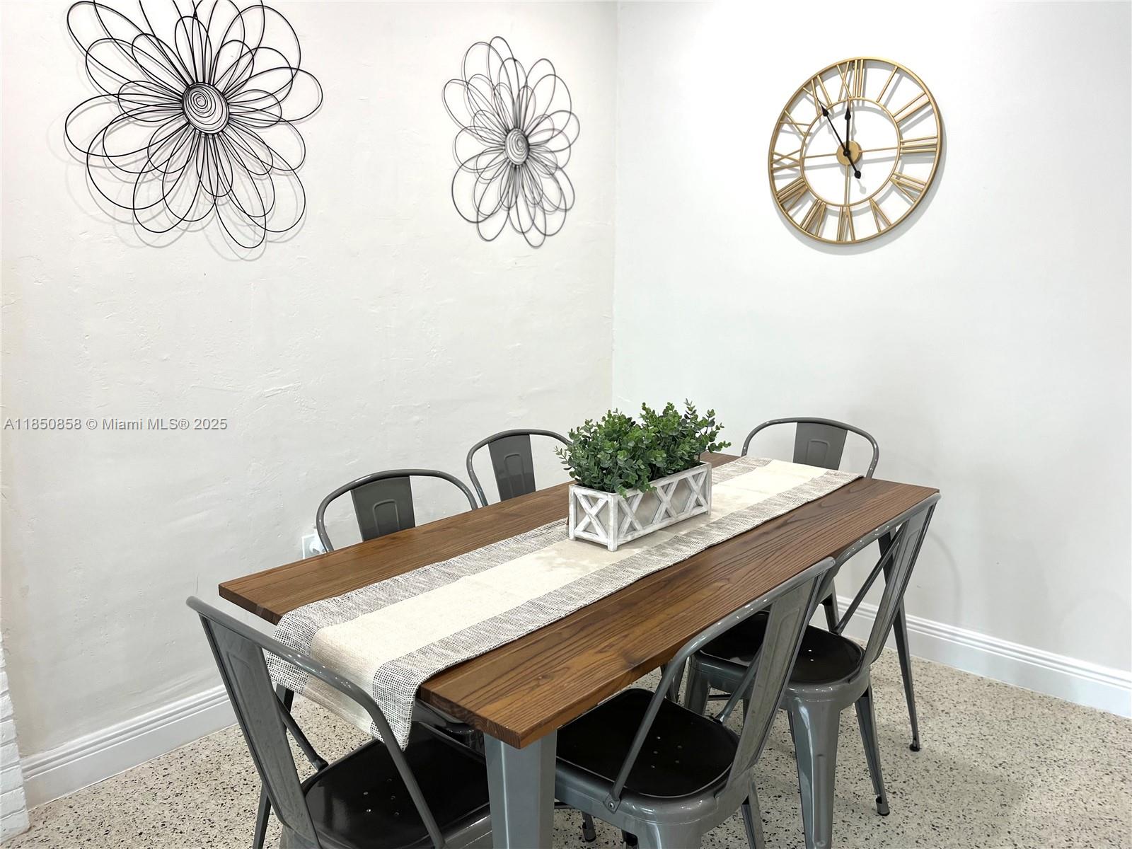 Westside Miami, FL 33167 - Photo 7 of 19 a dining room with furniture and a table