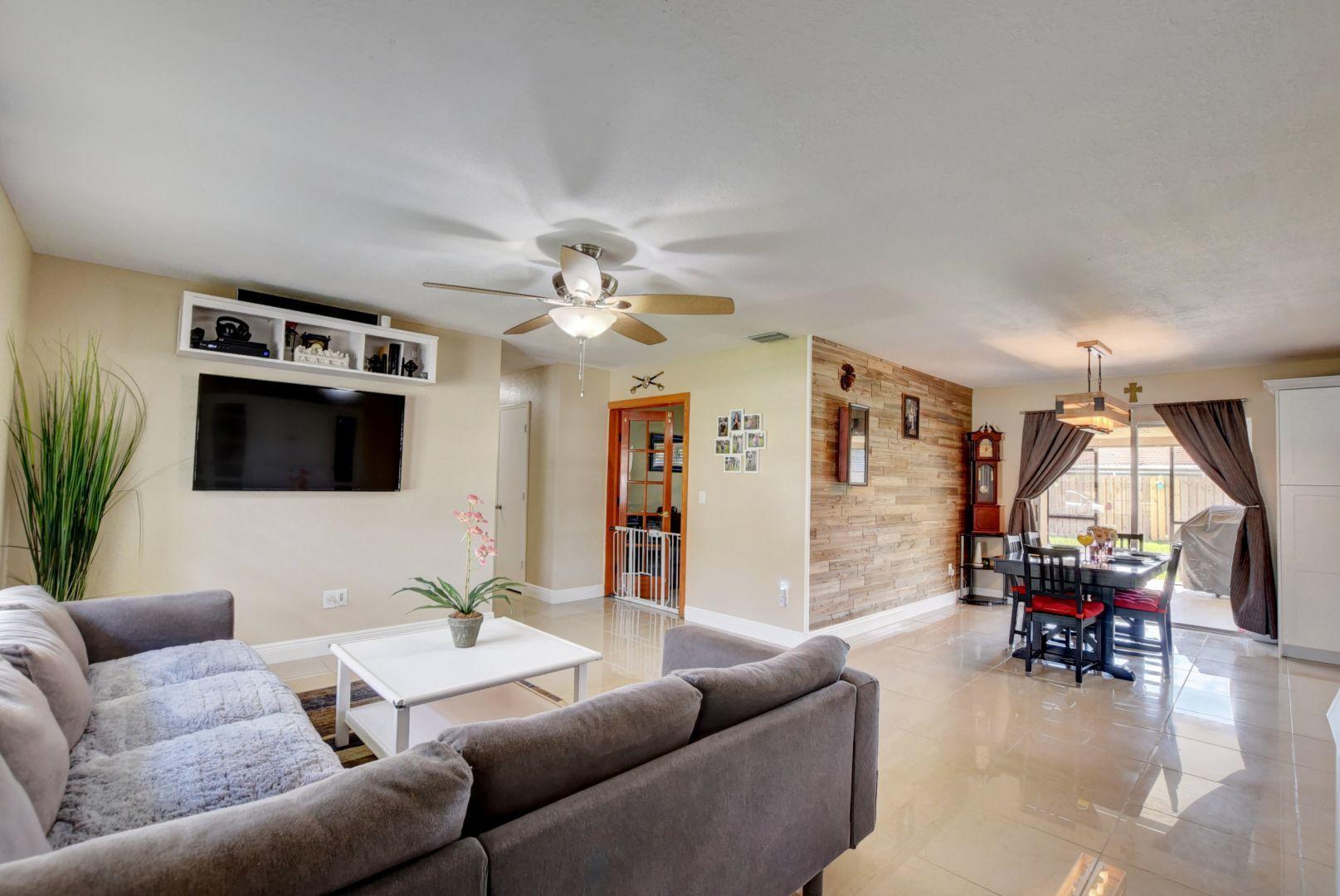 10900 Gantry Street Boca Raton, FL 33428 - Photo 1 of 26 Living room to DR