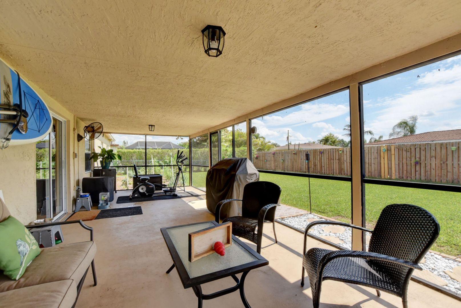 10900 Gantry Street Boca Raton, FL 33428 - Photo 23 of 26 Patio to yard