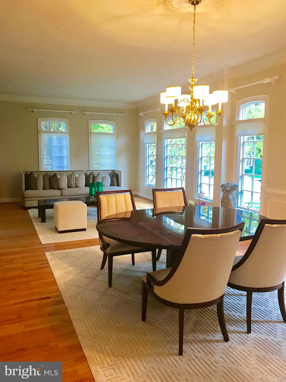 7405 Old Maple Square McLean, VA 22102 - Photo 6 of 25 Living Room/Dining Room