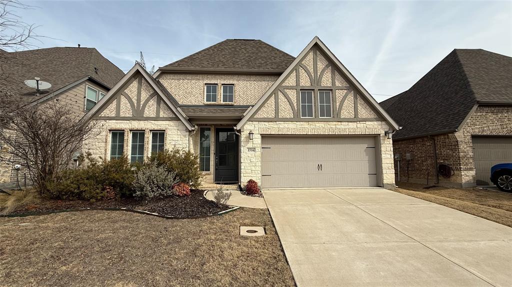 a front view of a house with yard
