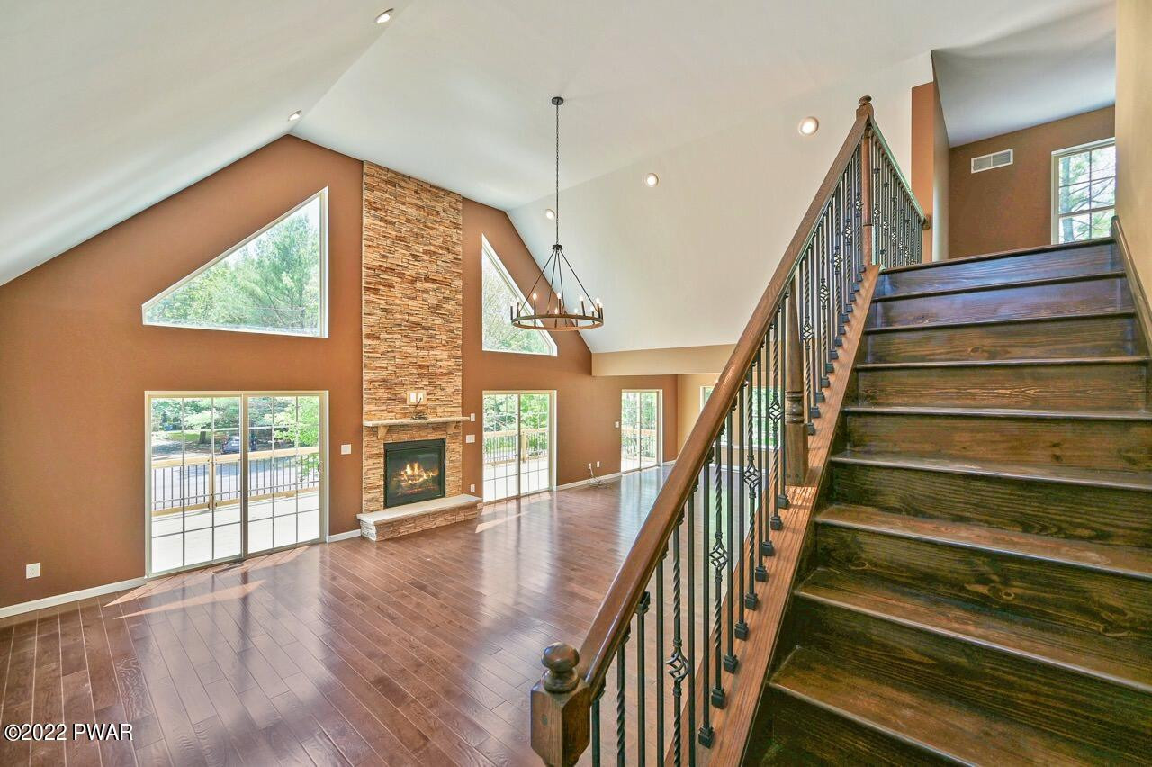 45 Rockway Road Lake Ariel, PA 18436 - Photo 41 of 65 a view of entryway and hall with wooden floor