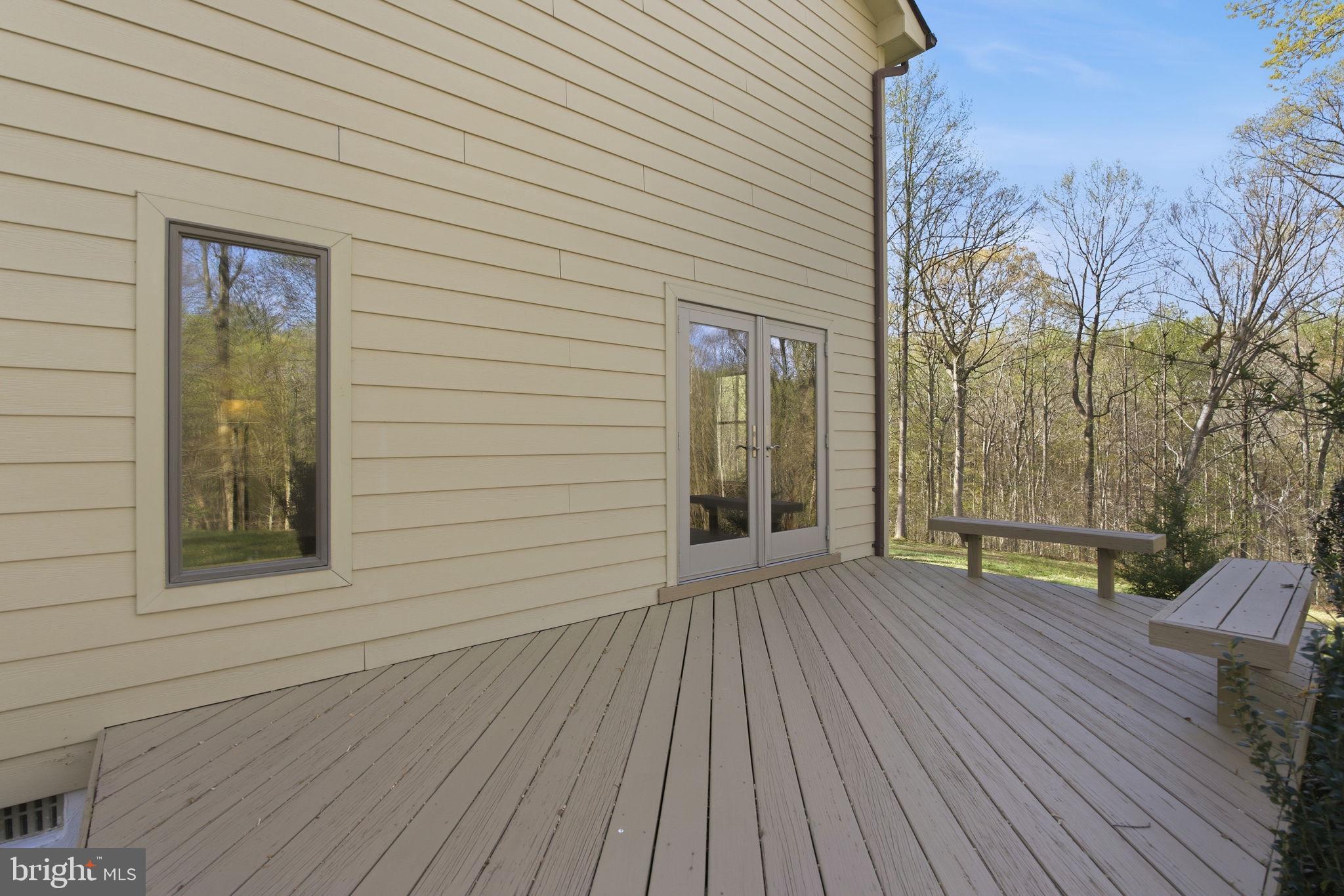 260 Grays Road Lothian, MD 20711 - Photo 38 of 48 Serene deck with wooded views.