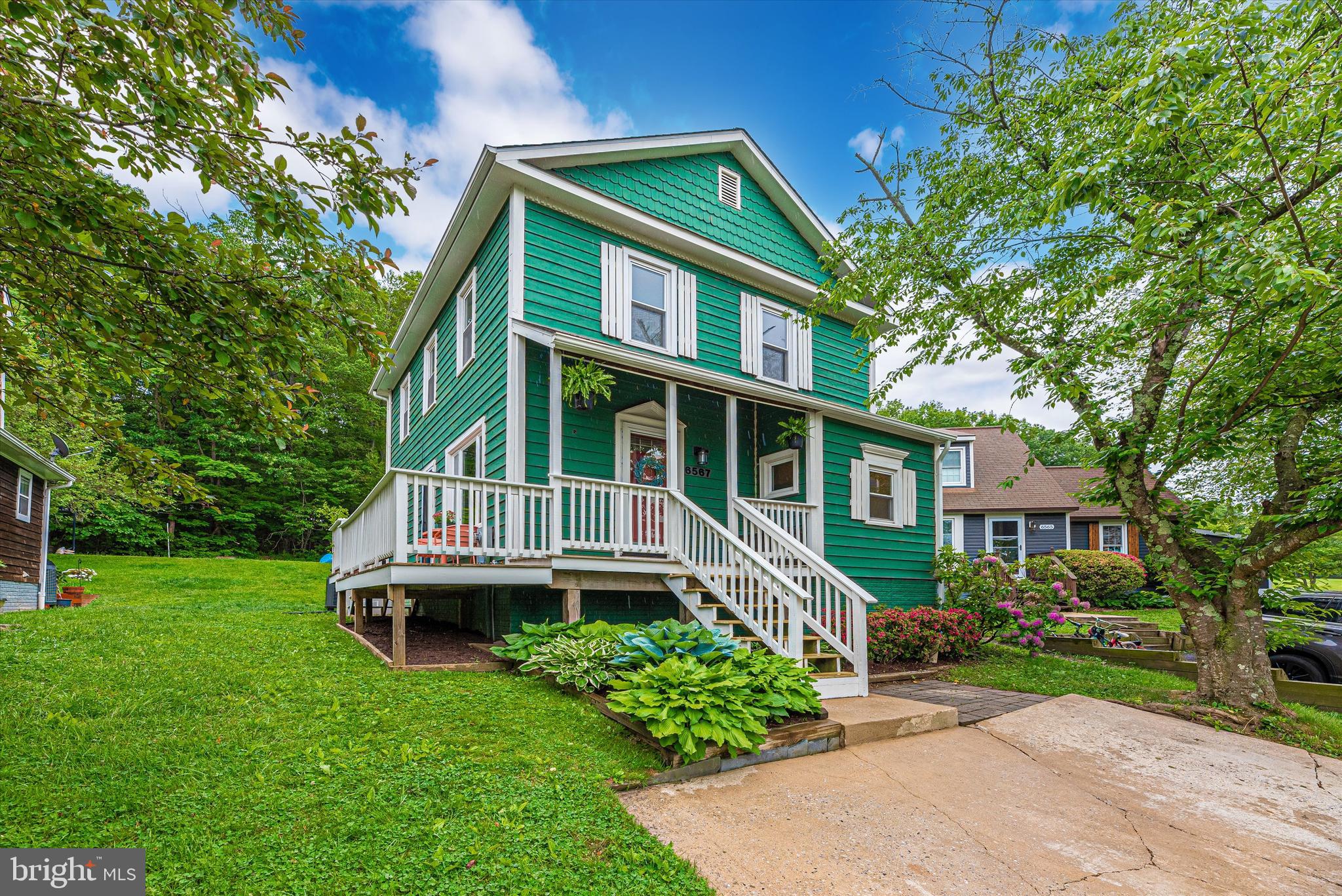 6567 Edgewood Road New Market, MD 21774 - Photo 45 of 60 check out this awesome wrap-around front porch!