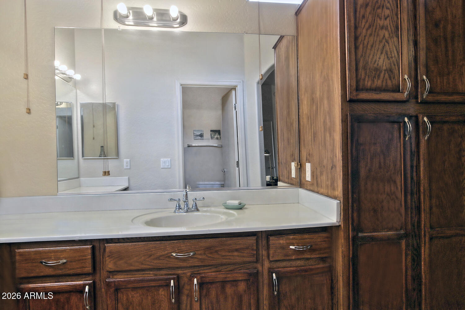 2150 East Bell Road, Unit 1069 Phoenix, AZ 85022 - Photo 22 of 33 a bathroom with a sink double vanity and a mirror