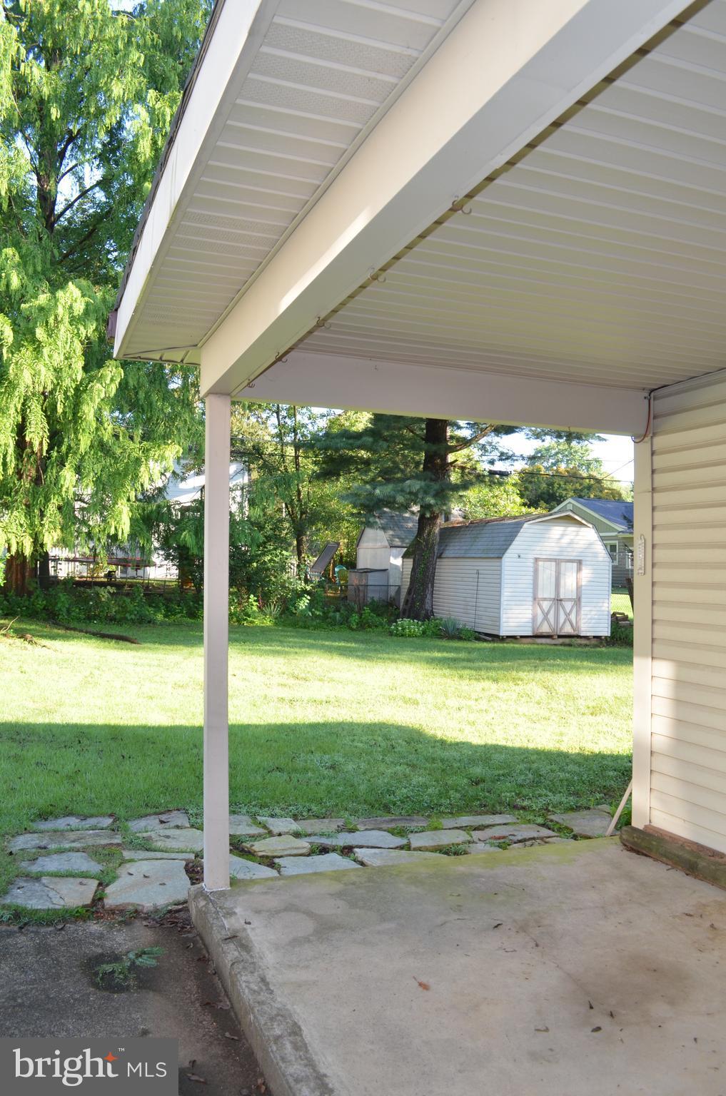 1322 Brook Road Baltimore, MD 21228 - Photo 17 of 23 View from covered porch to yard