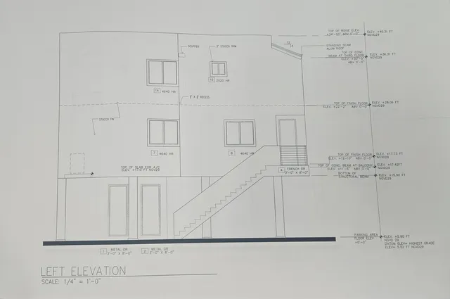 a view of a swimming pool and outdoor space