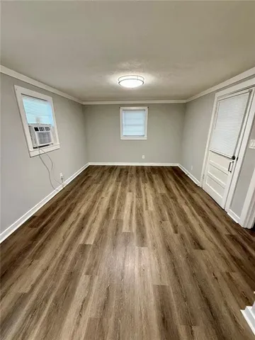 wooden floor in an empty room