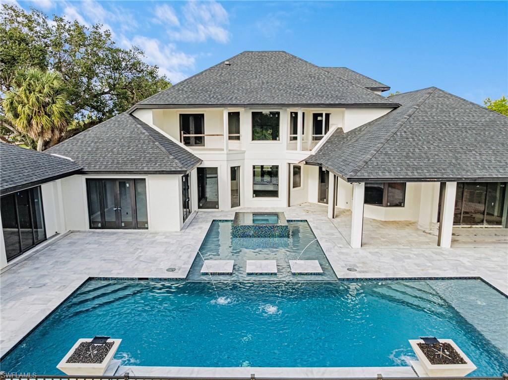 5461 Park Road Fort Myers, FL 33908 - Photo 40 of 41 a front view of a house with garden