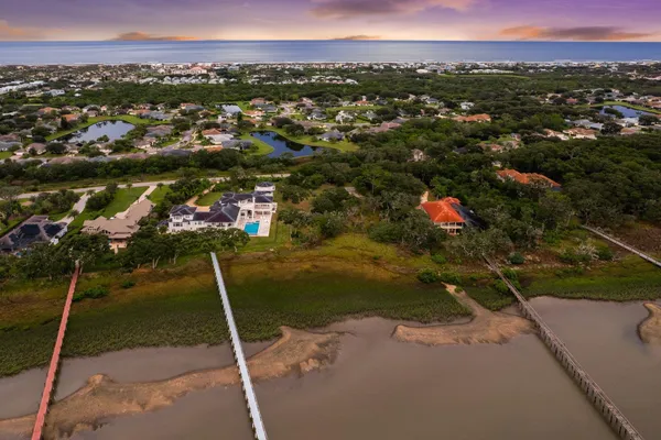 a view of a lake with a mountain