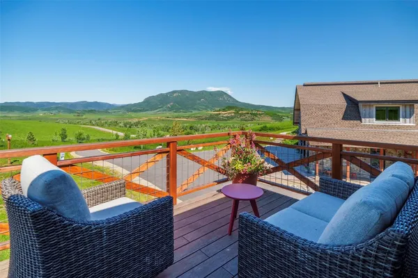 a view of sitting space with lounge chair