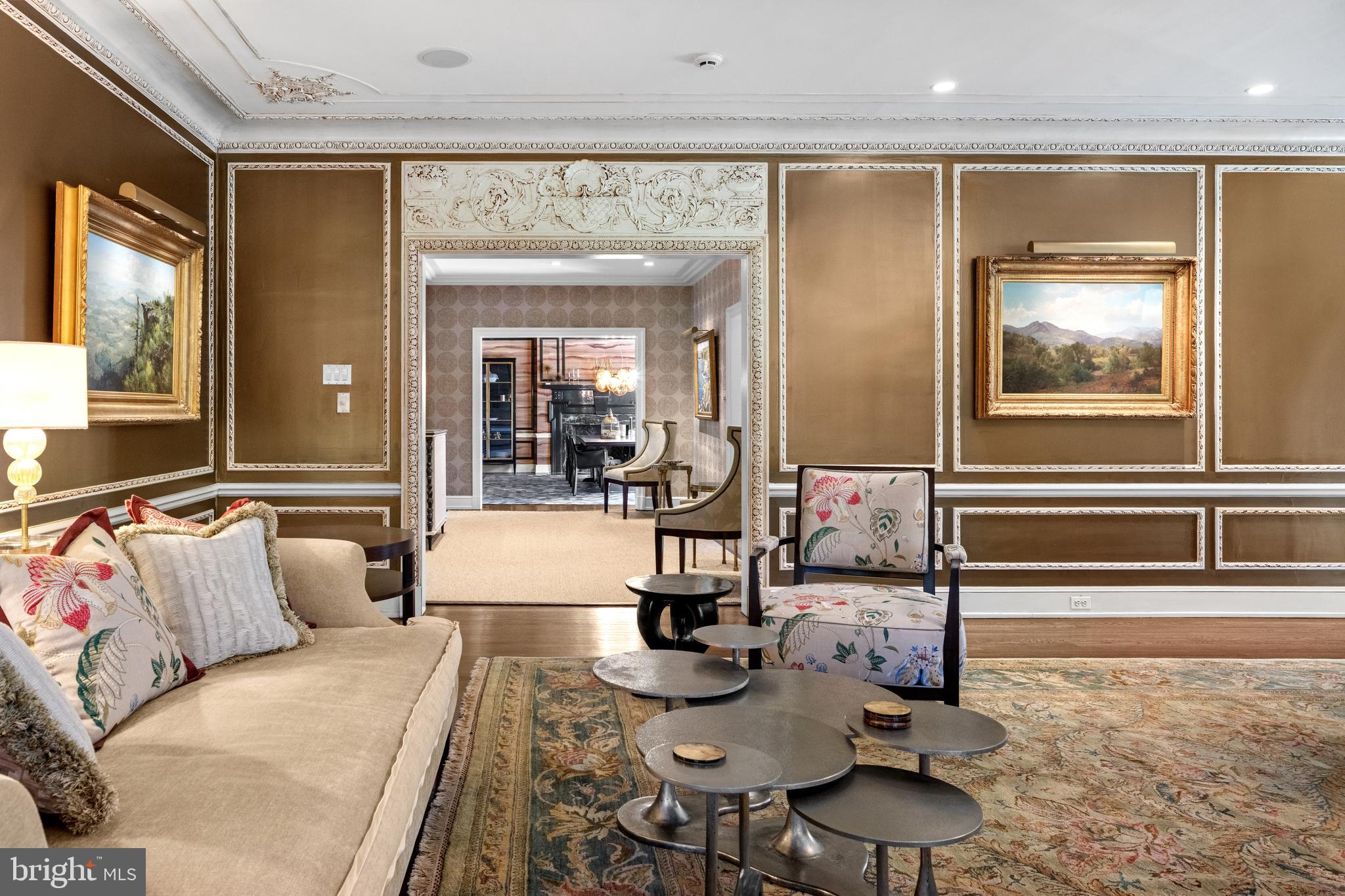 648 Creighton Road Villanova, PA 19085 - Photo 4 of 26 a living room with furniture and a large window