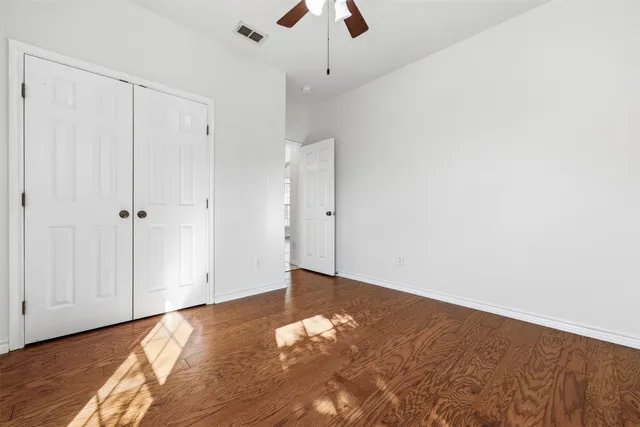 a view of a room with rack on the wall