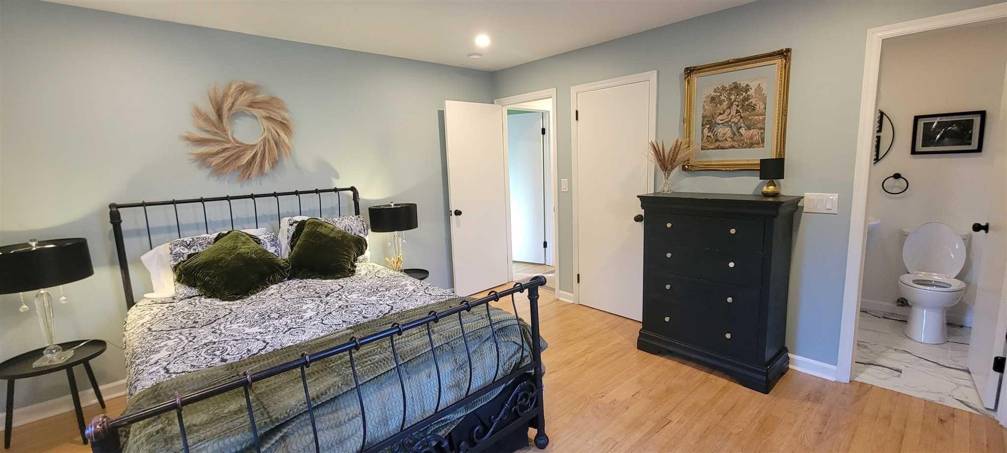 5 Haymaker Lane Plattekill, NY 12589 - Photo 17 of 37 a bedroom with a bed and a dresser in it