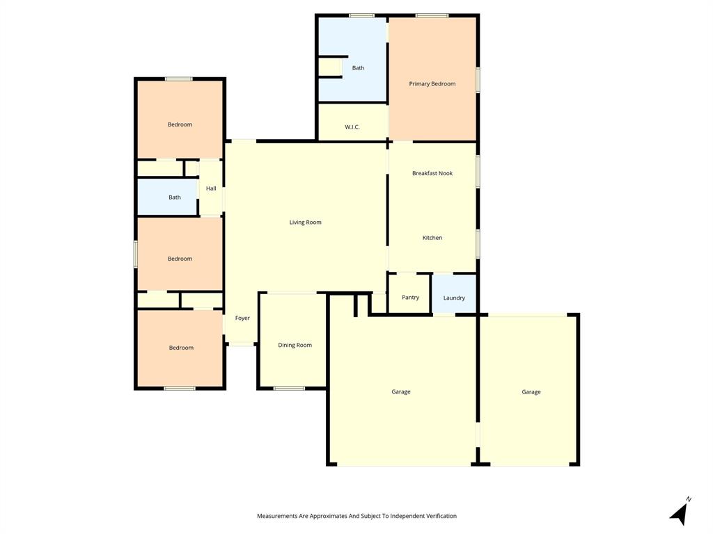 4209 Rance Lane Waco, TX 76708 - Photo 26 of 26 a picture of a floor plan