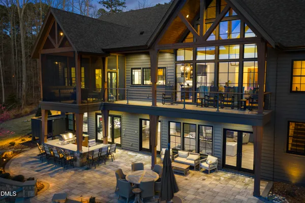 an outdoor space with lots of swings and slides