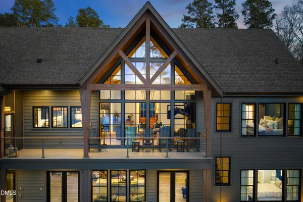 a view of house with ocean view