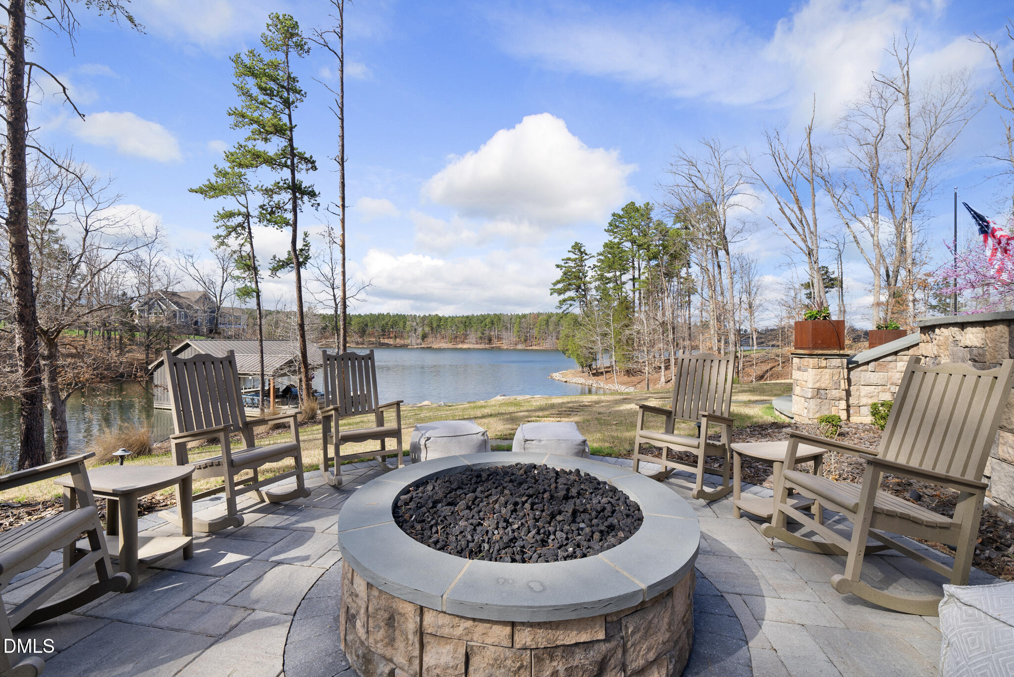 935 Estate Road Semora, NC 27343 - Photo 60 of 75 a view of a swimming pool with a lounge chairs
