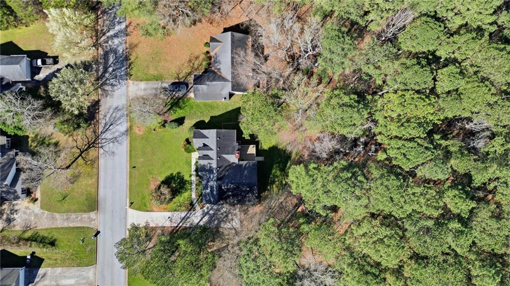 190 Cambridge Way Covington, GA 30016 - Photo 48 of 51 an aerial view of a house with a yard
