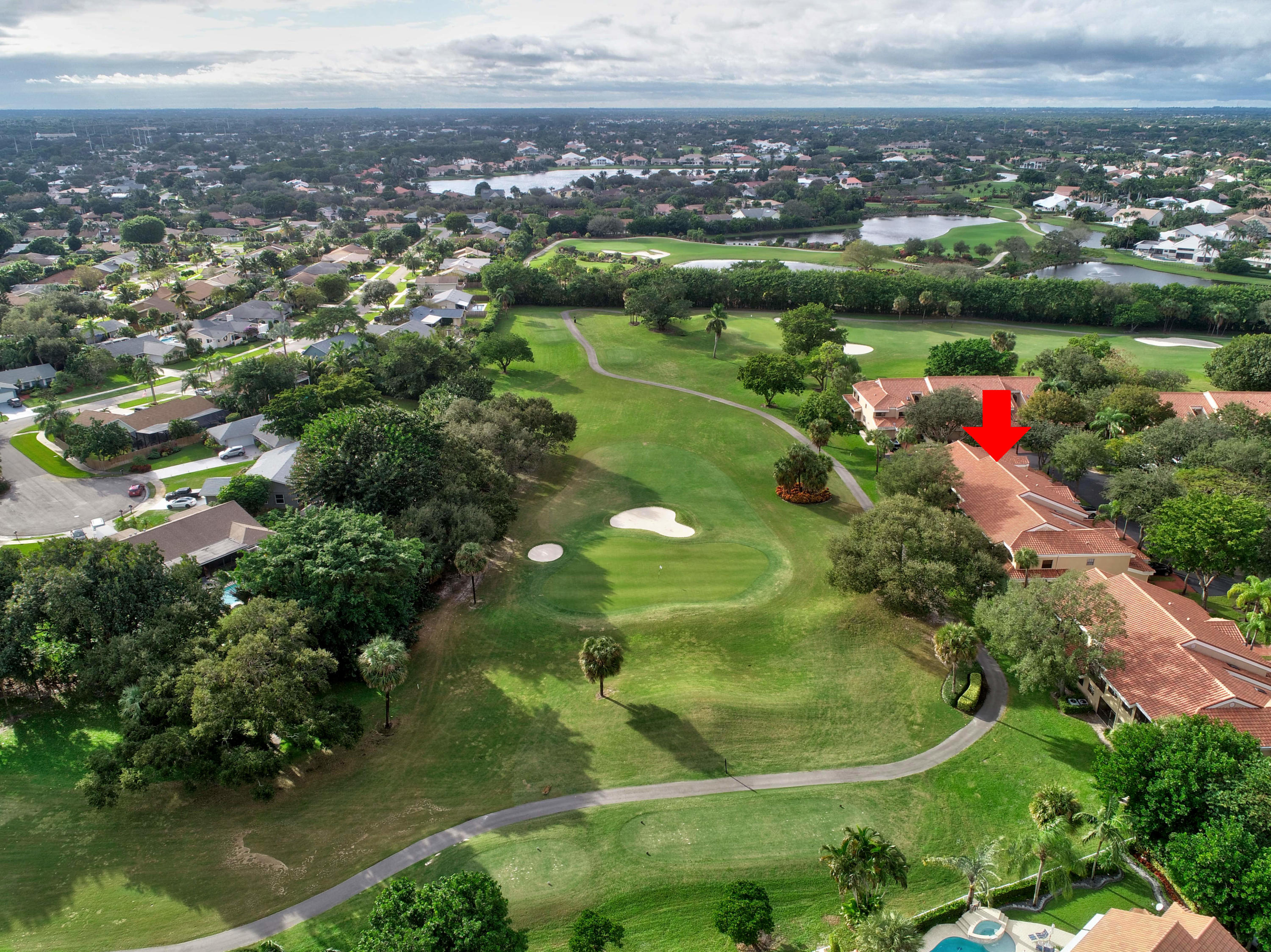 17380 Boca Club Boulevard, Unit 307 Boca Raton, FL 33487 - Photo 25 of 28 PANORAMIC GOLF VIEWS