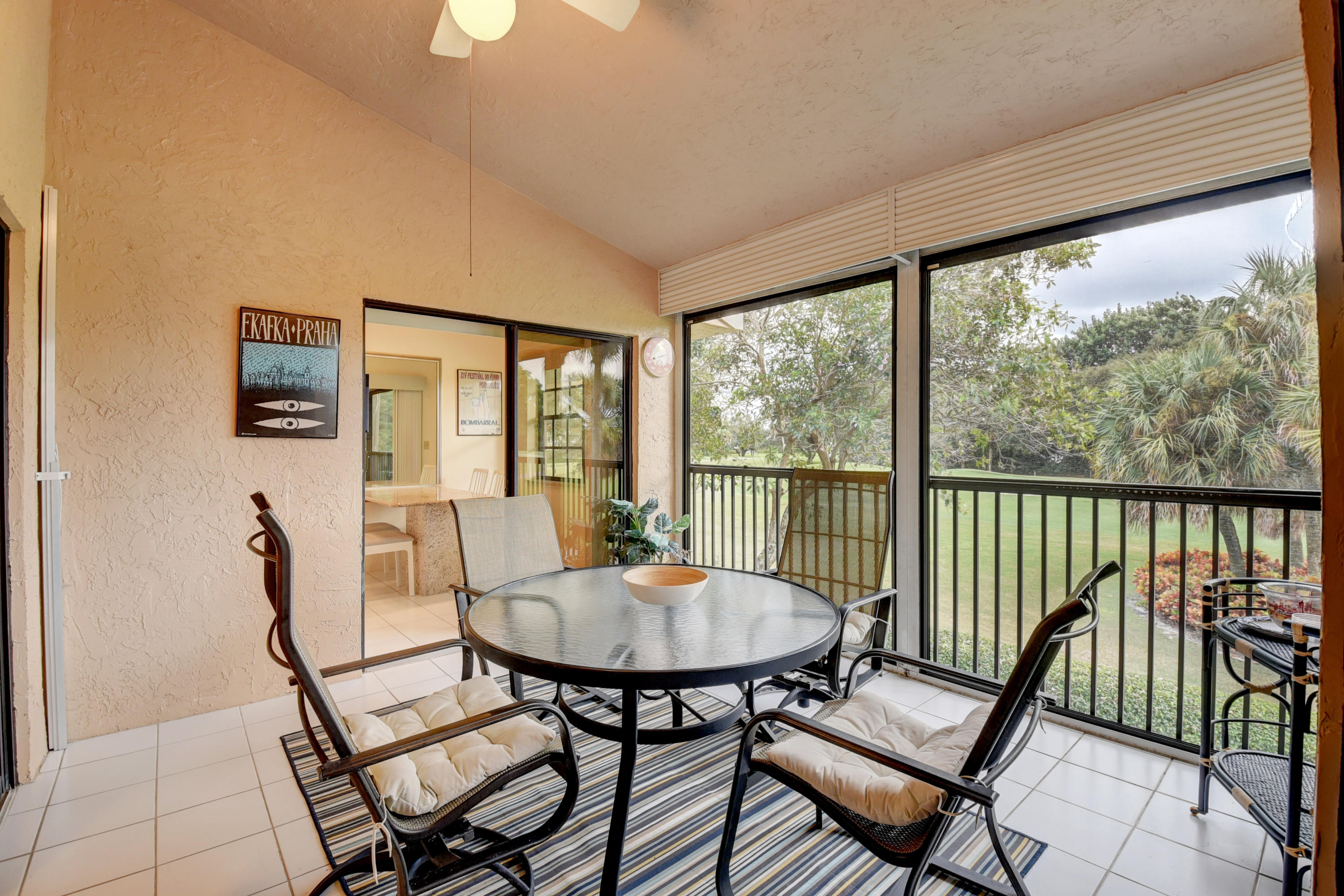 17380 Boca Club Boulevard, Unit 307 Boca Raton, FL 33487 - Photo 3 of 28 GOLF VIEWS FROM YOUR SCREENED BALCONY