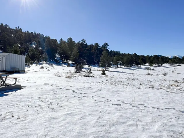 a view of snow on the beach