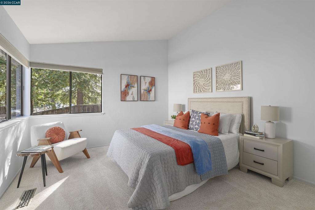 2-2 Donegal Way Martinez, CA 94553 - Photo 13 of 27 Primary bedroom with corner windows