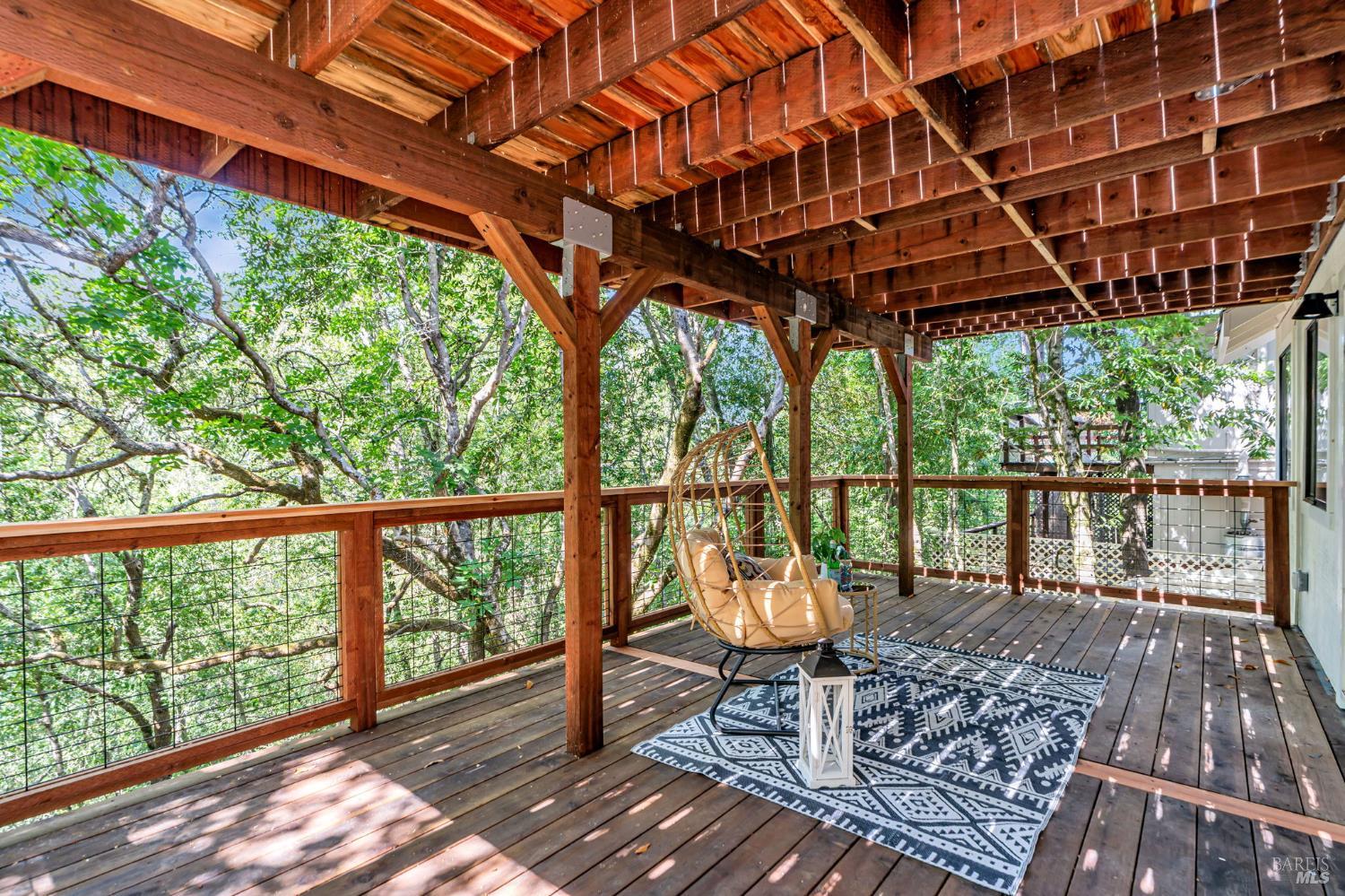 240 Vila Road Forestville, CA 95436 - Photo 29 of 38 Covered Deck