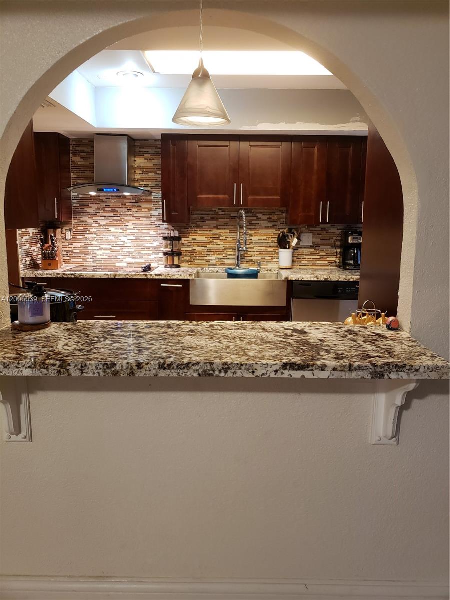 11600 Southwest 83rd Terrace Miami, FL 33173 - Photo 8 of 21 a view of kitchen counter kitchen and granite counter top