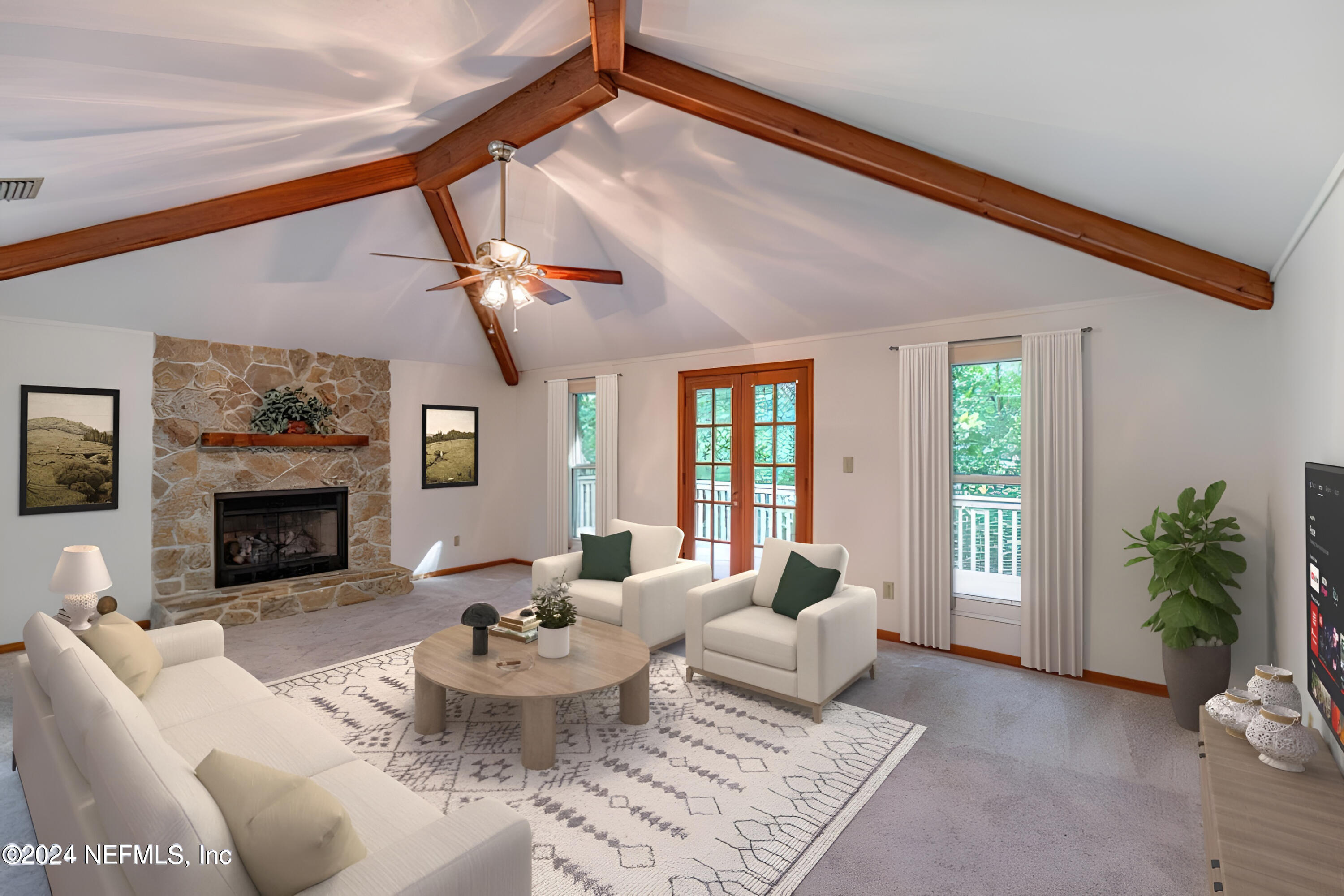 345 Cedar Run Drive Fleming Island, FL 32003 - Photo 12 of 54 Staged family room